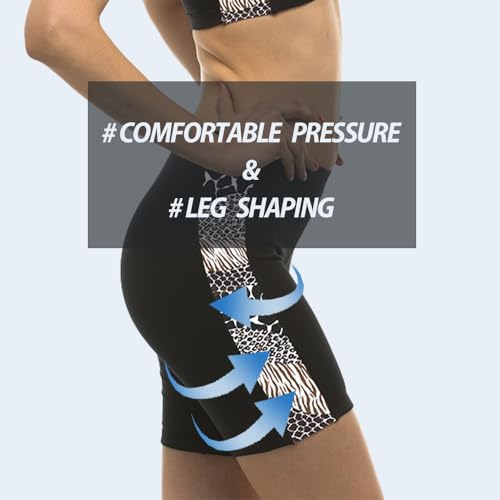 Private Island Women UPF50+ Skinny Beach Board Shorts Swim Hot Pants Rash Guard (L, Navy JV-YSP)