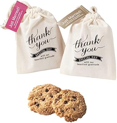 Amazon ナチュラル巾着のプチギフト どちらか1袋 チョコチップクッキー2枚入り 結婚式 二次会 引き菓子 焼き菓子 クッキー タグの色は選べません Hitomi Produce 洋菓子ギフト 通販 Amazon ナチュラル巾着のプチギフト どちらか1袋 チョコチップクッキー2枚入り 結婚式 二次会 引き菓子 焼き菓子 クッキー タグの色は選べません Hitomi Produce 洋菓子ギフト 通販