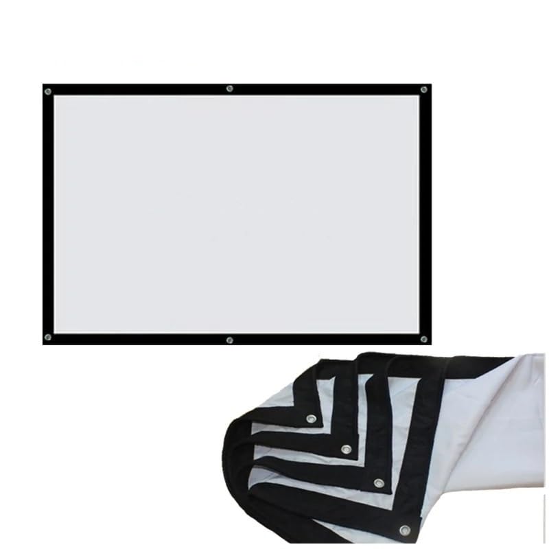 Pantalla de proyección plegable de 150 pulg. 16:9 miniatura 6