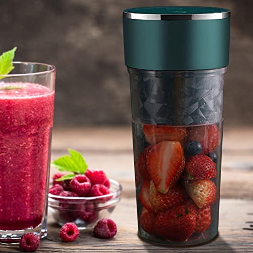 Liquidificador Pessoal | Bebidas Recarregável,Poderosa máquina espremedor frutas e vegetais com esco