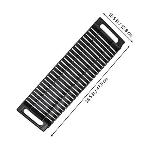 Image of Anti-Static Board Rack 2 Piece Circuit Board Tray with 25 Slots Dual-Ear PCB Drying Rack ESD Storage Frame 18.7 X 5.3 Inches