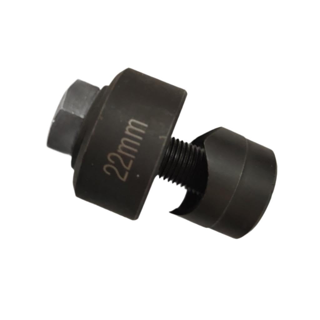F Fityle Herramienta perforadora de chapa de metal, perforadora manual, alta precisión, herramienta perforadora, troquel y perforadora, para placa de acero, 22mm