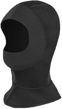 Wetsuit Hood 3mm Thermal Neoprene Diving Hoods Thick Wetsuit Hat Cap for Men Women Water Sports High Stretch with Flow Vent Bib