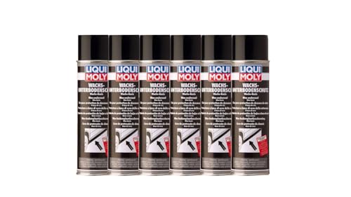 6X LIQUI Moly 6100 Wachs Unterbodenschutz schwarz anthrazit 500ml