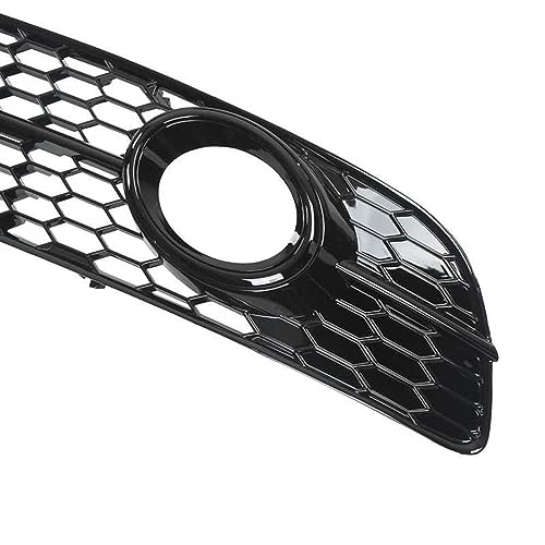 Entretoise de calandre A6 C6 2008-2011 2 pièces style maille noire