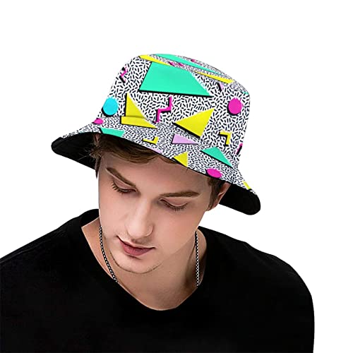 Sombrero Bucket 80s 90s para Mujer miniatura 3