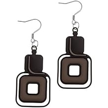 Batucada Pythagoras Earrings Grey+Taupe