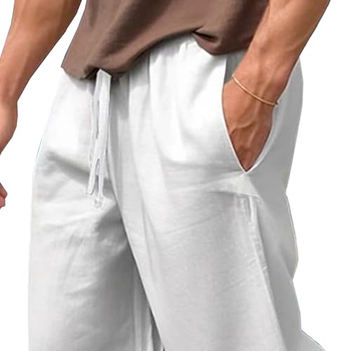 Pantalón Capri para Hombre Color Sólido miniatura 2