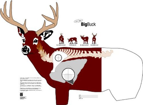 Hoppe's No. 9 Critter Target Paper, Big Buck And Deer (Pack of 5)