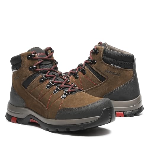 Image of Men's 6 inch Waterproof Soft Toe Work Boots, Slip Resistant