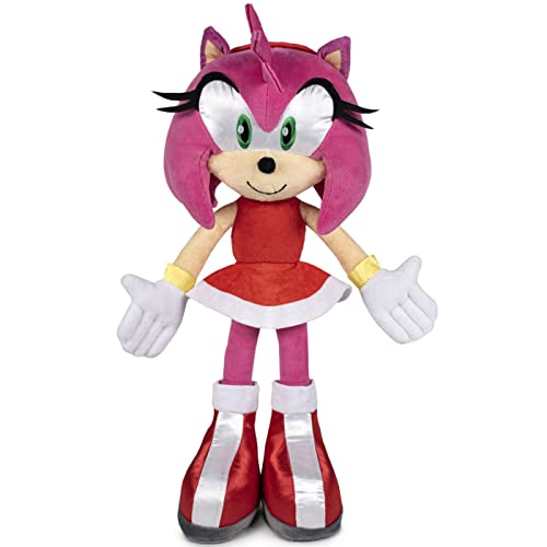 Play by Play Peluche Sonic El Erizo de 30cm Peluche Grande Sonic The Hedgehog Regalo Cumpleaños...