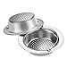 Produktbild Cizen Küche Sinken Sieb Stopper, Rostfrei Stehlen Aktualisierung Abtropffläche Becken Mesh Filter mit Griff, 4,33"Durchmesser, Set von 2Stück