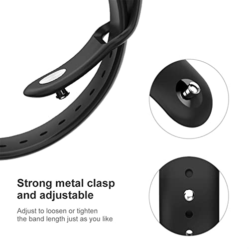 ANKANG Pulseira de relógio inteligente de silicone de 20 mm para Xiaomi GTS 2e GTR 42 mm pulseira de