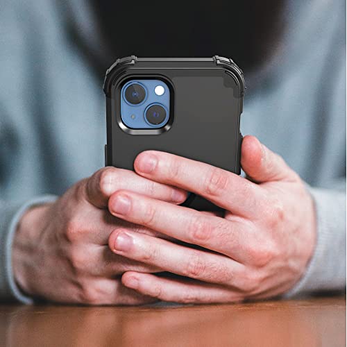 Coque iPhone robuste IDweel noire antichoc rigide silicone - 5