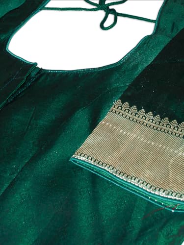 Image of Chandrakala Casual Blouses for Women Sarees,Readymade (B186-P)