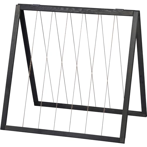 dobar® Rankhilfen-Aufsatz Gurken für Hochbeet Kubus 2.0 - Rankhilfe für den Garten - 78 x 58 x 78 cm - Anthrazit