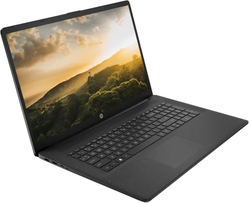 Image of HP 17 inch Laptop for Business & Students, 17.3 inch HD+ Display, 16 GB RAM, 1 TB SSD, AMD Ryzen 5 7530U(6-Core), Wi-Fi 6, Webcam, Win 11 Pro, with Lifetime Microsoft Office+Designed Accessories, Black