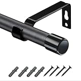 ROKEL Curtain Pole Bracket 35mm - Set of 2 Silver Metal Heavy Duty Curtains Rod Wall Brackets with Screws for Secure Hold, Rust Resistant, Easy Install for Perfect Curtain Rail Support (Silver, 35mm) - Image 5