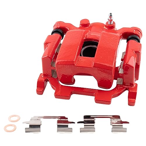 Image of TRQ Performance Rear Left Brake Caliper | For 2011-2018 Infiniti 2009-2023 Nissan