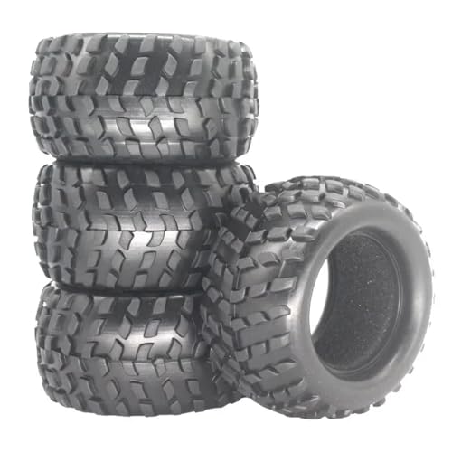 Pneus caoutchouc 85mm pour sessions tout-terrain en monster truck RC