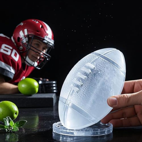 Molde de hielo fútbol WIGERLON de silicona miniatura 5