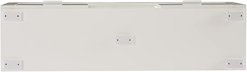 Miniatura 9 de Soporte de TV LED para TV de 55 pulgadas, moderno centro de entretenimiento con luces LED, consola de TV multimedia de alto brillo con estantes de