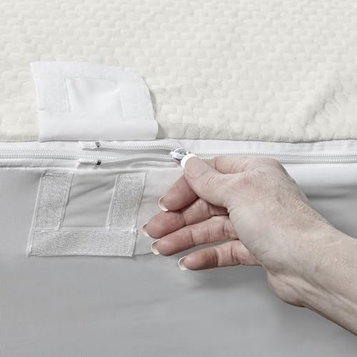 AllerEase Platinum Zip-Off Top Mattress Protector, King