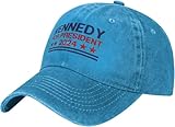 LOKLNEYK Kennedy for President Baseball Cap Adjustable Vintage Dad Hat for Men Women,Black