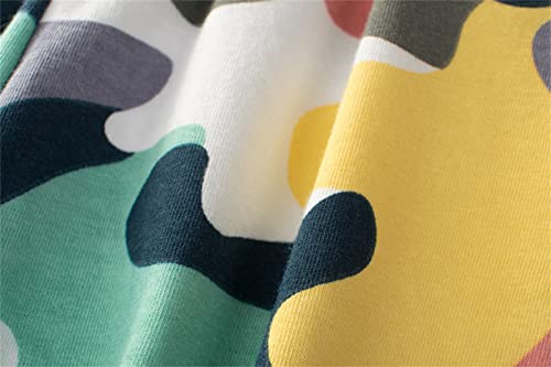 Shorts de corrida para bebês meninos e bebês de algodão casual de verão com estampa de dinossauro, c