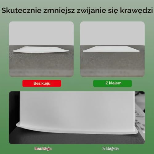 Klej do płyt budowlanych do drukarek 3D, kompatybilny z drukarką 3D, kompatybilny z drukarkami 3D, z tworzywa sztucznego (Bambulab A1/A1) Mini/P1/X1, mocny klej, do płyty stalowej PEI, PLA/ABS/PETG/PC