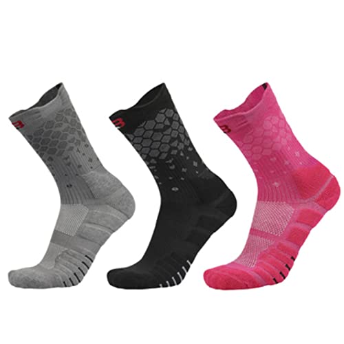 Chaussettes de basket-ball pour courir en plein air et s'entraîner confortablement à deux