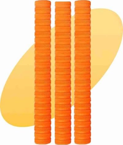See full amazon price history chart for Aerolooks Orange Export Quality Soft Replacement Rubber Cricket bat Handle Grip (Pack of 3 )(Orange ) Aerolooks Orange Export Quality Soft Replacement Rubber Cricket bat Handle Grip (Pack of 3 )(Orange ) (B0CXJLJY87) Amazon Price History, Amazon Price Tracker