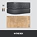 Logitech Ergo K860 Split Wireless Keyboard for Business - Ergonomic Design, Secured Logi Bolt Technology, Bluetooth, Globally Certified, Windows/Mac/Chrome/Linux - Graphite