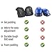 ProJointz Gel Knee Pads for Work – Heavy Duty Construction Knee Pads With Foam Cushioning - Adjustable, Comfortable Fit For Flooring, Roofing, Gardening