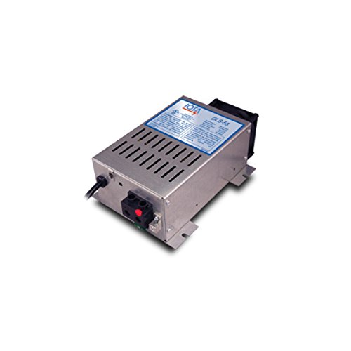Iota DLS-55/IQ4 12 Volt 55 AMP 4 Stage Automatic Smart Battery Charger/Power Supply