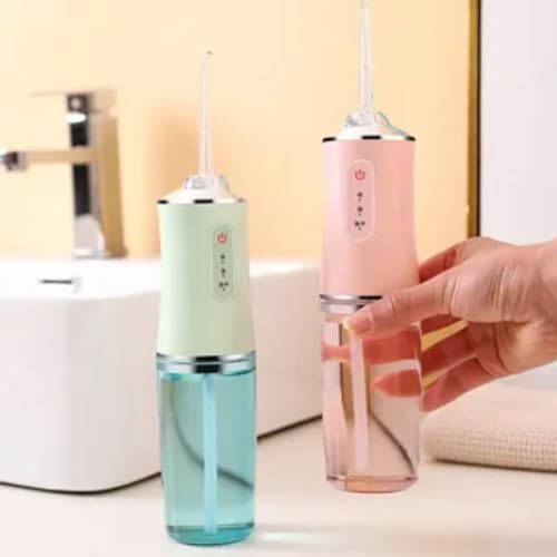 Irrigador Oral Dental Portátil a Jato de Água, Ideal para Aparelho Ortodôntico e Próteses, Higieniza