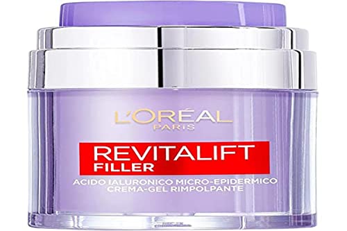L'Oréal Paris Revitalift Filler - Microepidérmico ácido hialurónico para una piel hidratante prolongada, 50 ml