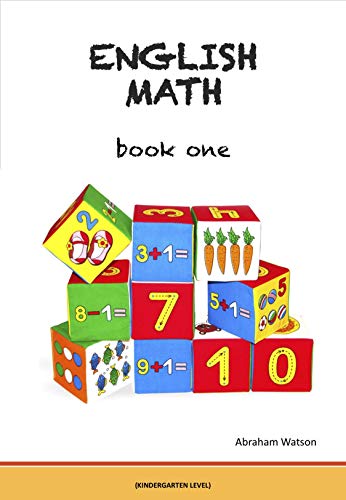 English Math Kindergarten Level (2 Books Book 1) , Watson, Abraham - Amazon .Com
