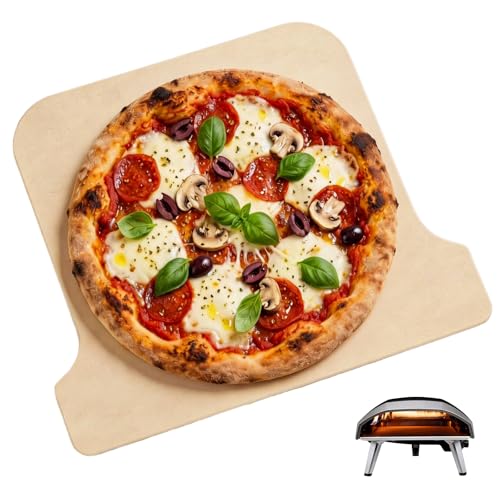 Cordierite Stone Baking Board Replacement for Ooni Koda 16 Gas Pizza Oven Pizza Stone for Ooni 16 Pizza Oven Pizza Baking Board Replacement for Ooni Koda 16 Ceramic Baking Stone Accessories