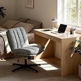 Inclinaison Légère pour Détente Contrôlée : Le mécanisme d’inclinaison arrière d’environ 15° permet à ce fauteuil de bureau inclinable d’offrir une courte pause confortable sans quitter son poste de travail.