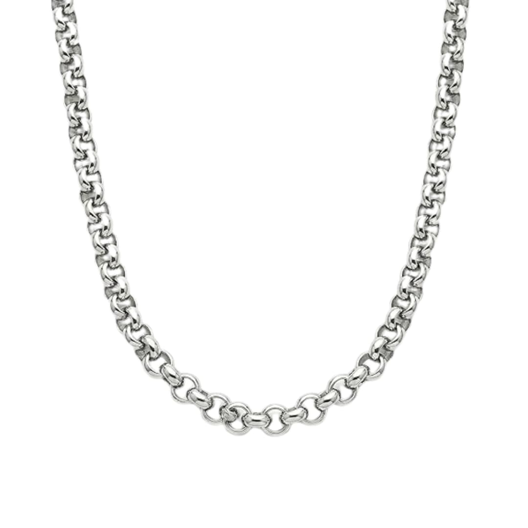 the men thing IMPERIAL KNOT - 7mm Chain Pure Stainless Steel 23inch for Men & Boys-picture-4