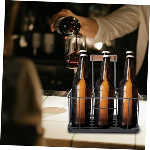 Soporte para botellas de cerveza LALADEFIEE de hierro 1 unidad miniatura 2