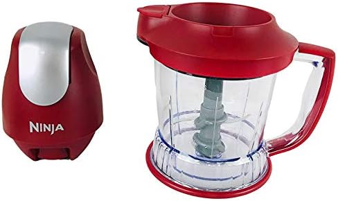 Ninja Storm Master Prep Food Processor Blender Powerful One Touch 450W Motor Pod BPA-Free Pitcher Dishwasher Safe QB751Q (Renewed) (Cinnamon)