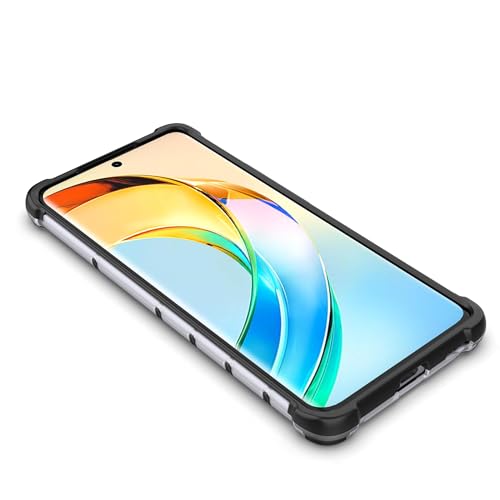 Image of Glasgow Back Case Cover Compatible with [ Honor X9B 5G ] (Stylish Design) - Transparent