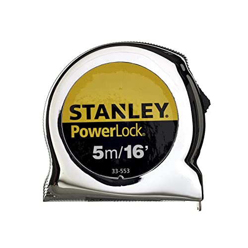 Stanley 0-33-443 Metric/Imperial Powerlock Rule with 25mm Blade, 10m/33' - Thumbnail 5