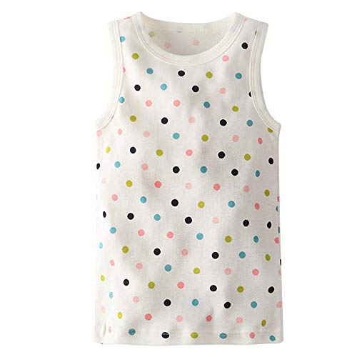 benetia Girls Undershirts Toddler Tank Tops Cotton 3-Pack4