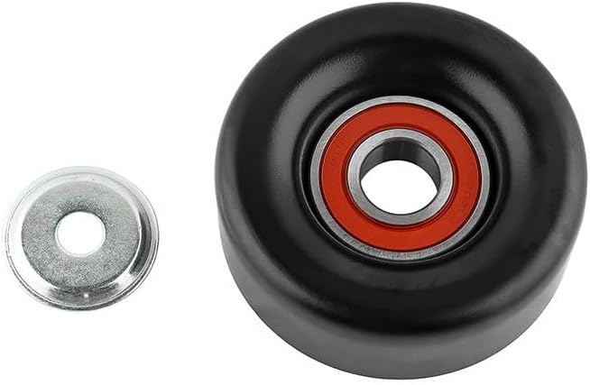 Accessory Drive Belt Idler Pulley Compatible With Volvo XC90 4.4L V8 2007 2008 2009 2010 2011 PC-274525