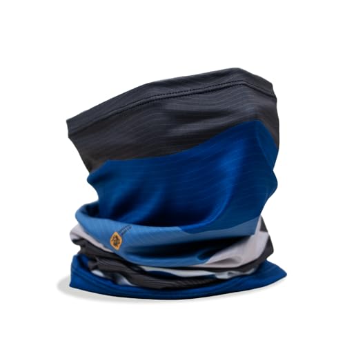 Image of WHTE MOSS Cooling Neck Face Gaiter for Sun Protection UPF 50+ Moutain white