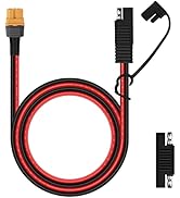 iGreely SAE to XT60 Connector Cable Solar Panel Adapter for Portable Power Station Solar Generato...