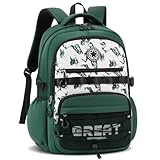 MULTIPLI COMPARTI : Amythe zaino scuola elementare per bambino presenta 1 scomparto principale con una custodia imbottita per organizzare libri di testo, raccoglitori A4 e cartelle, 1 scomparto secondario progettato per i quaderni e 3 tasche anteriori con zip per riporre note adesive, chiavi e altri piccoli oggetti essenziali. Il design a più scomparti consente di mantenere gli oggetti organizzati e ordinati